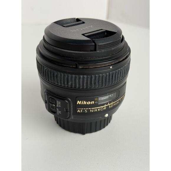 Nikon AF-S NIKKOR 50mm f/1.8G Aspherical Lens (UNTESTED) - Picture 1 of 4